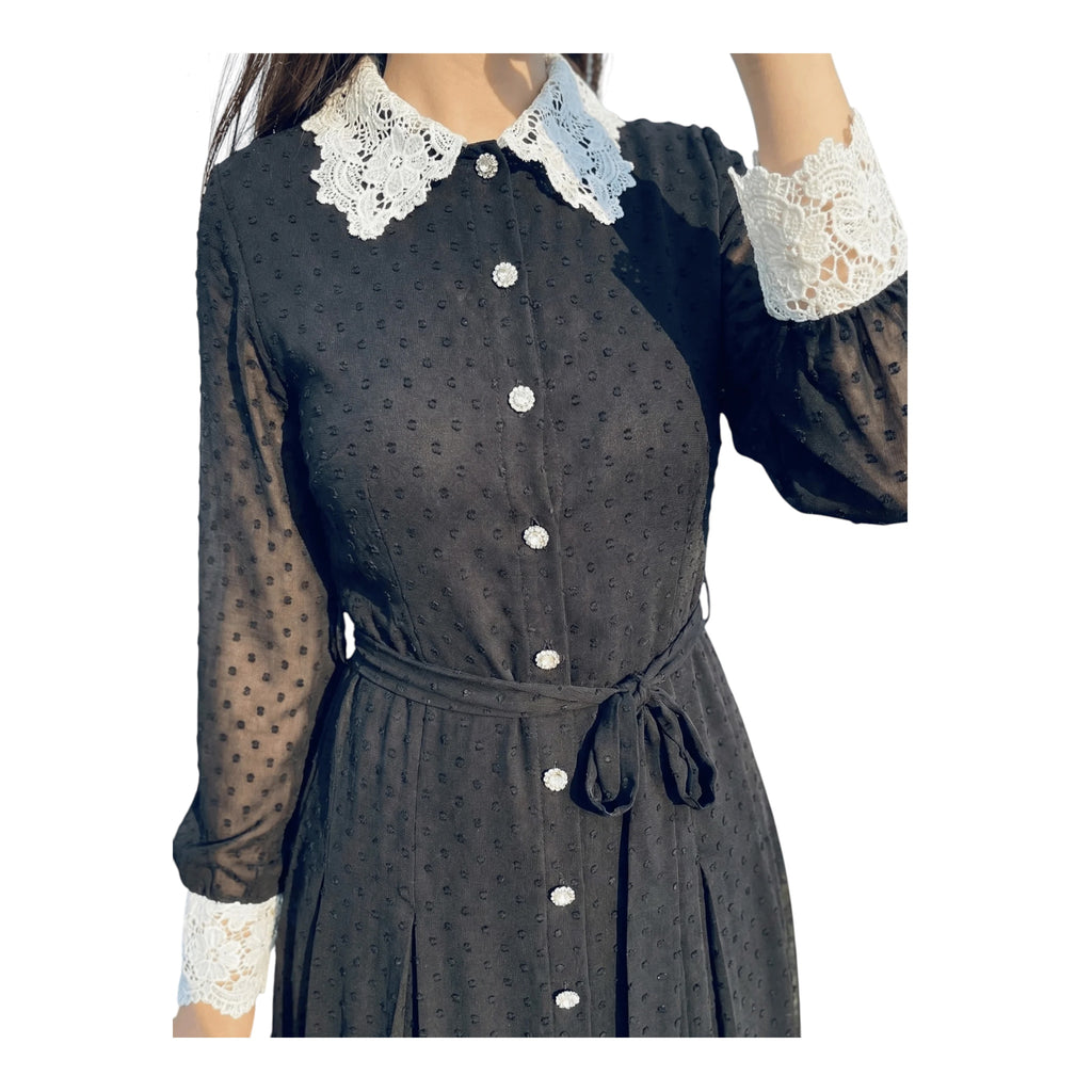 Victoria Noir Midi