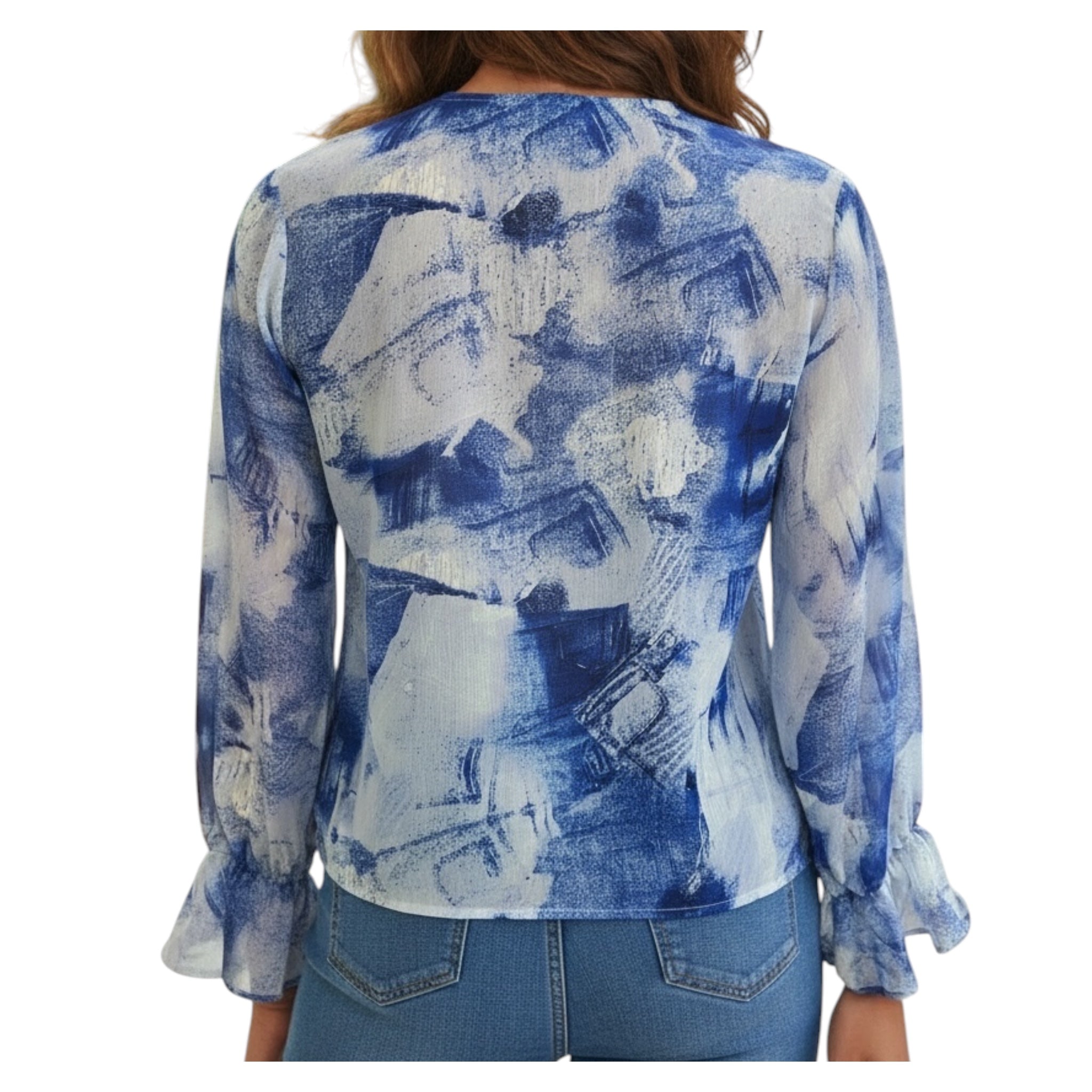 Sapphire Bloom Top