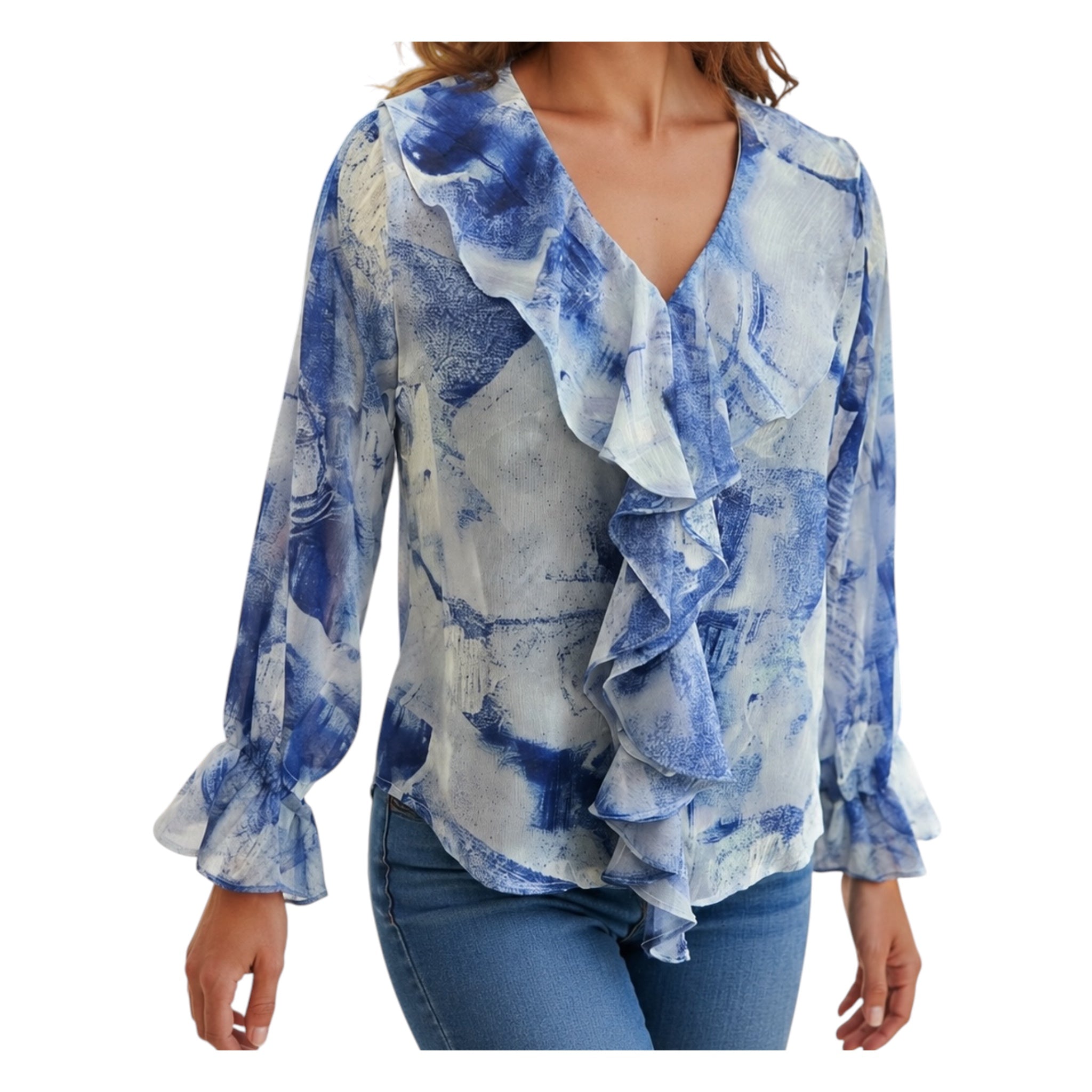 Sapphire Bloom Top