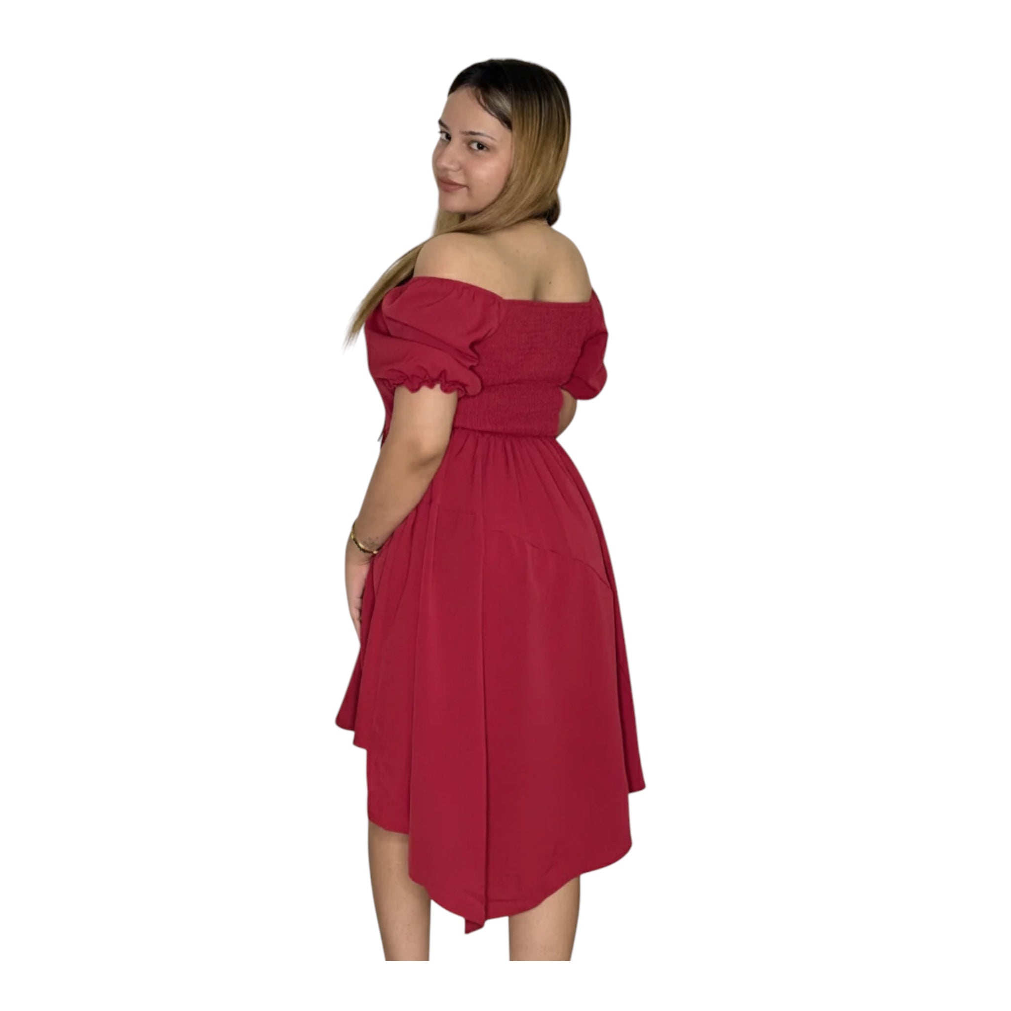 Ruby Glow Dress
