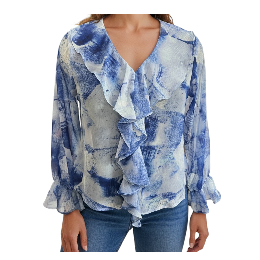 Sapphire Bloom Top