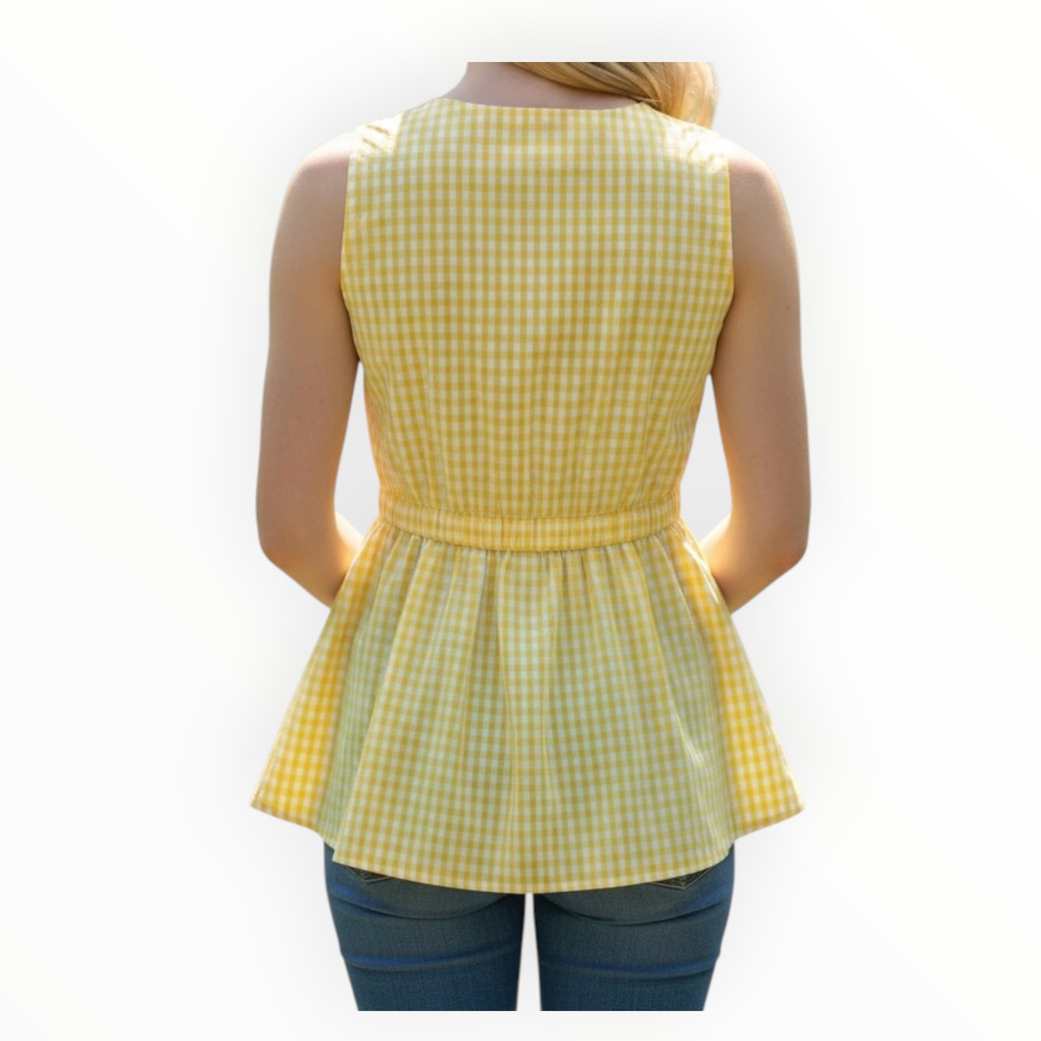 Sunkiss Check Top