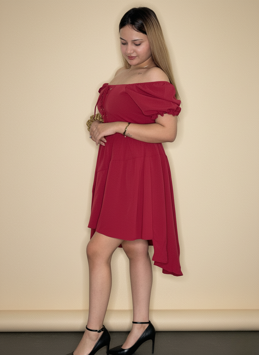 Ruby Glow Dress