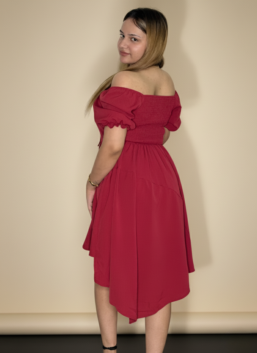 Ruby Glow Dress