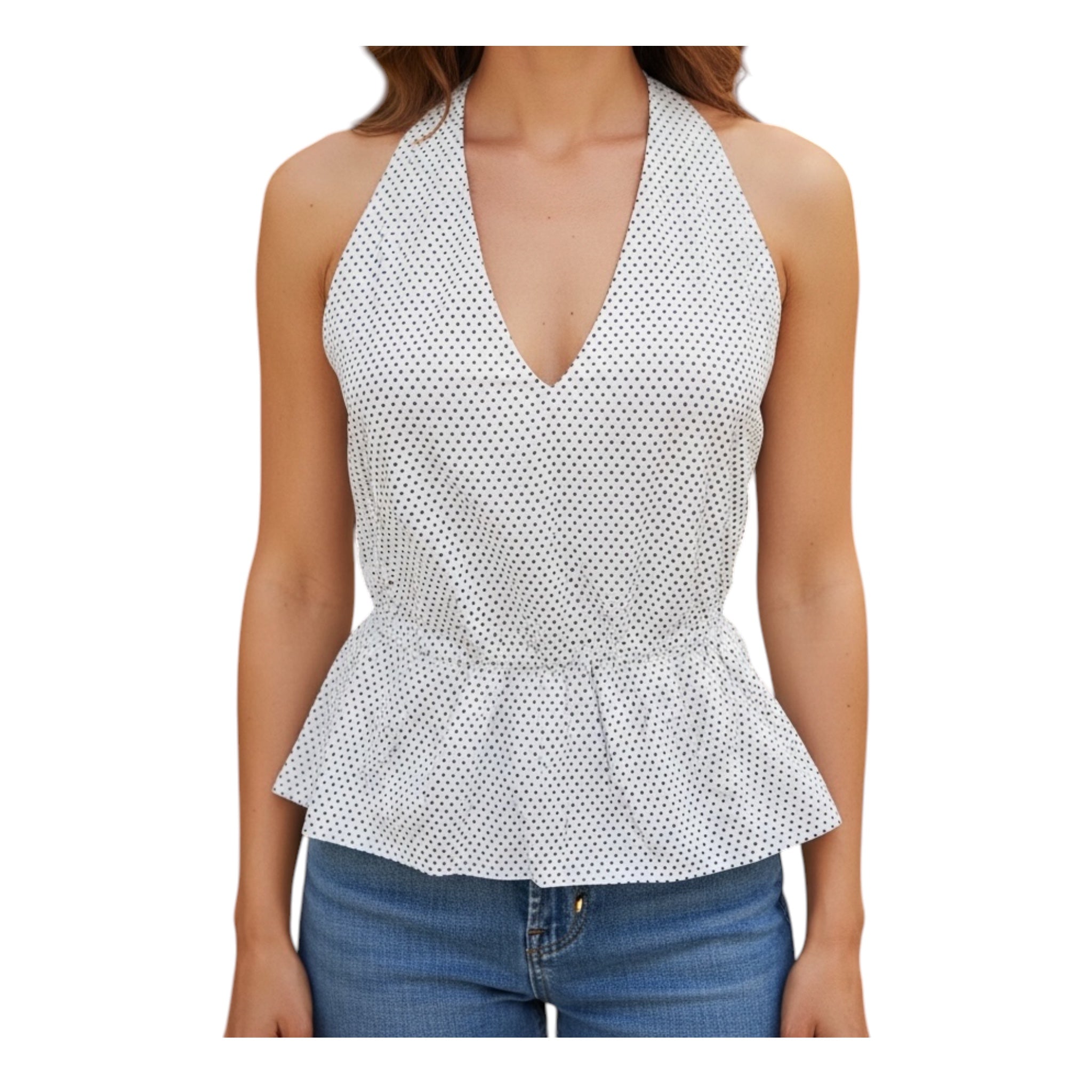 Parisian Peplum Top
