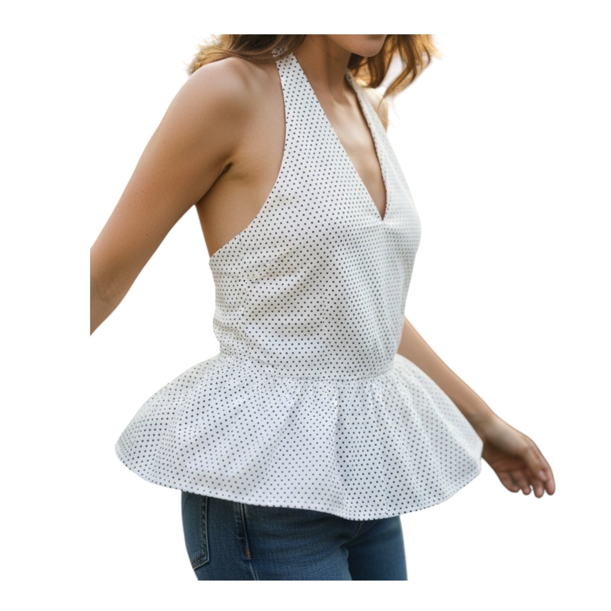 Parisian Peplum Top