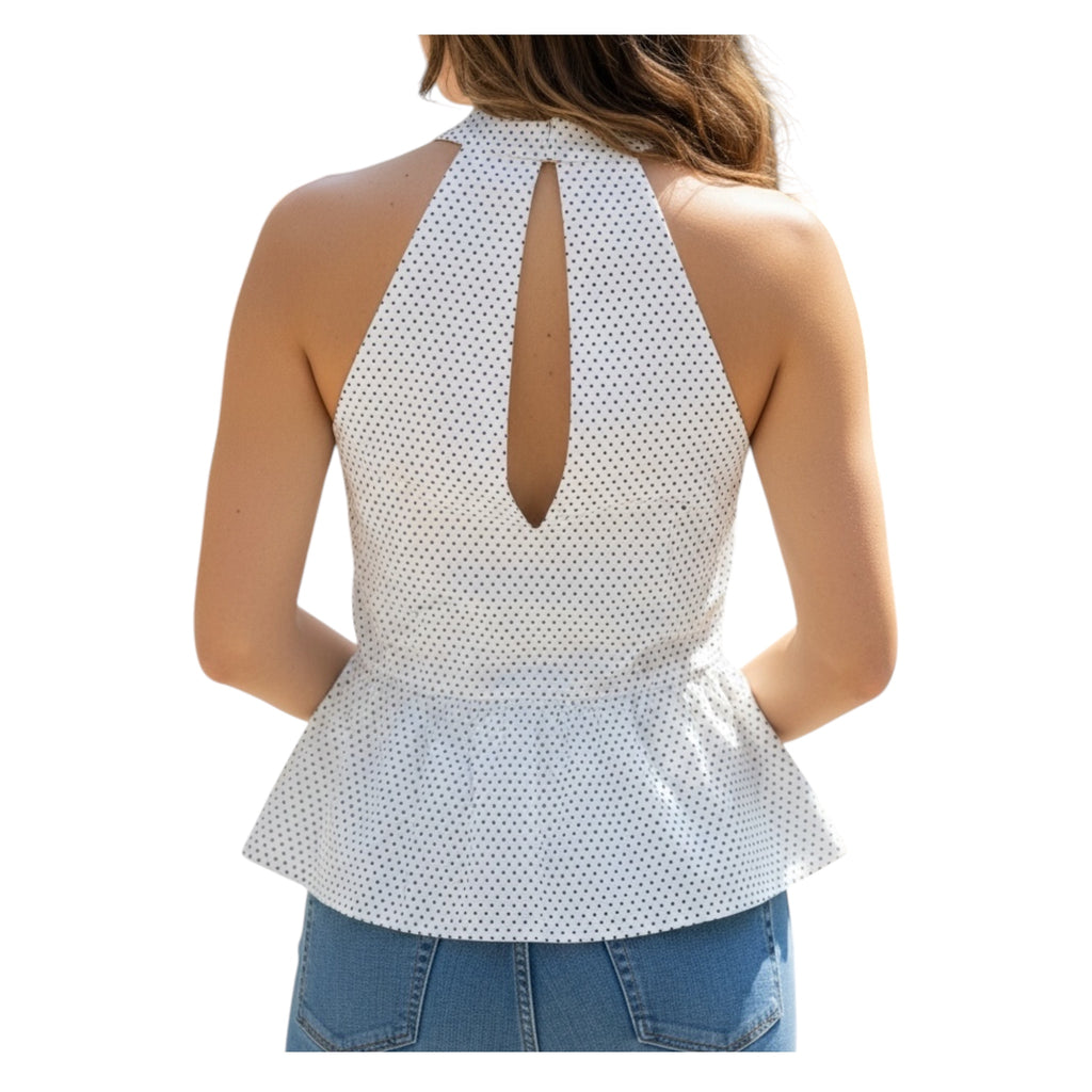 Parisian Peplum Top