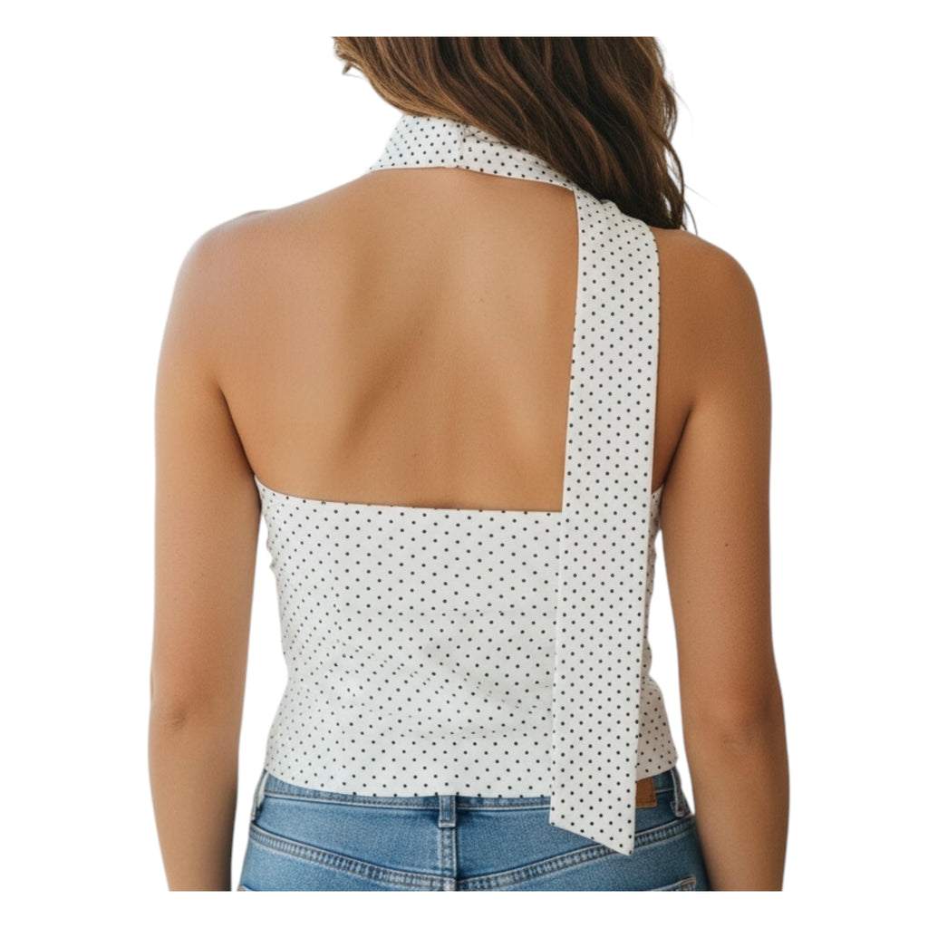 Moonlight Polka Top