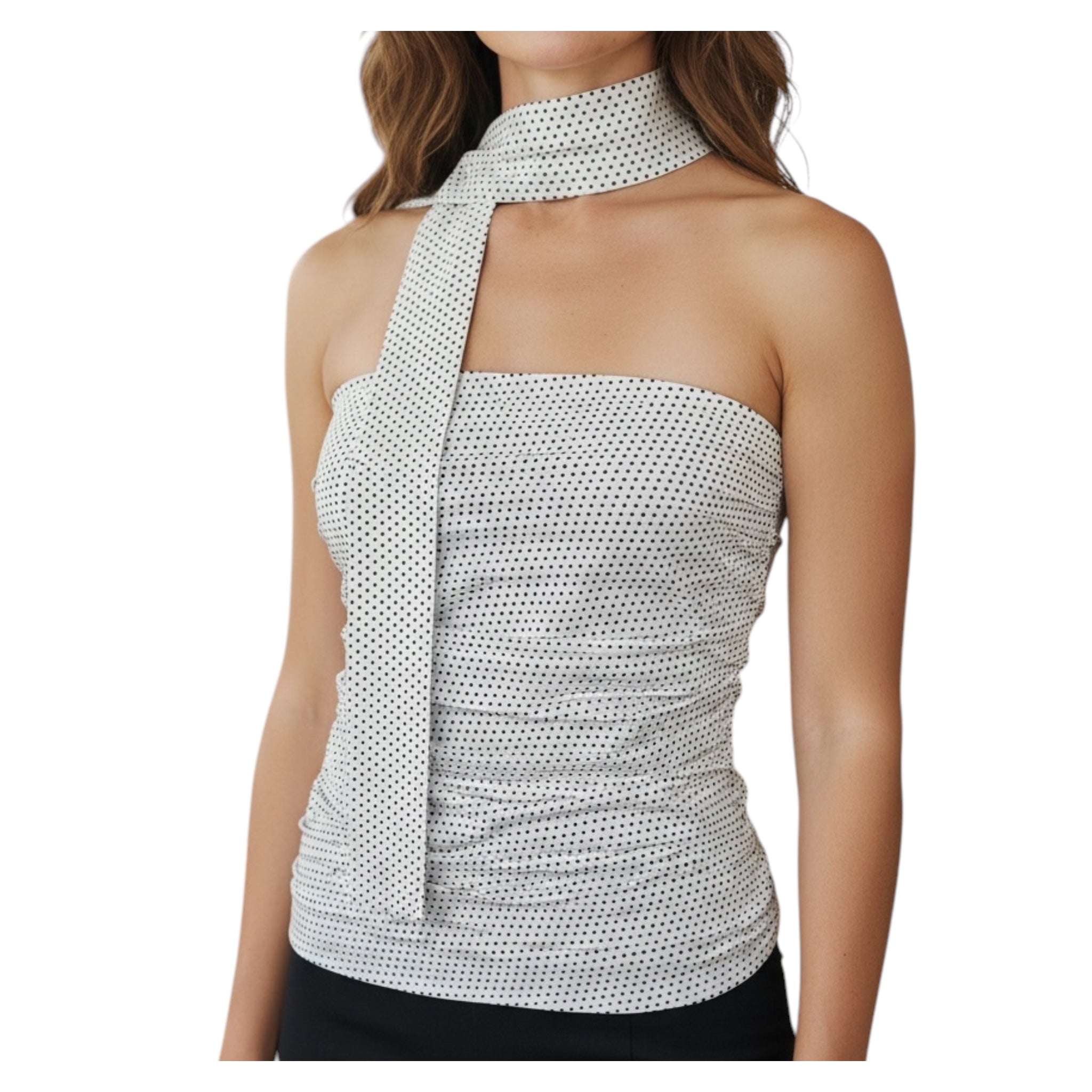 Moonlight Polka Top