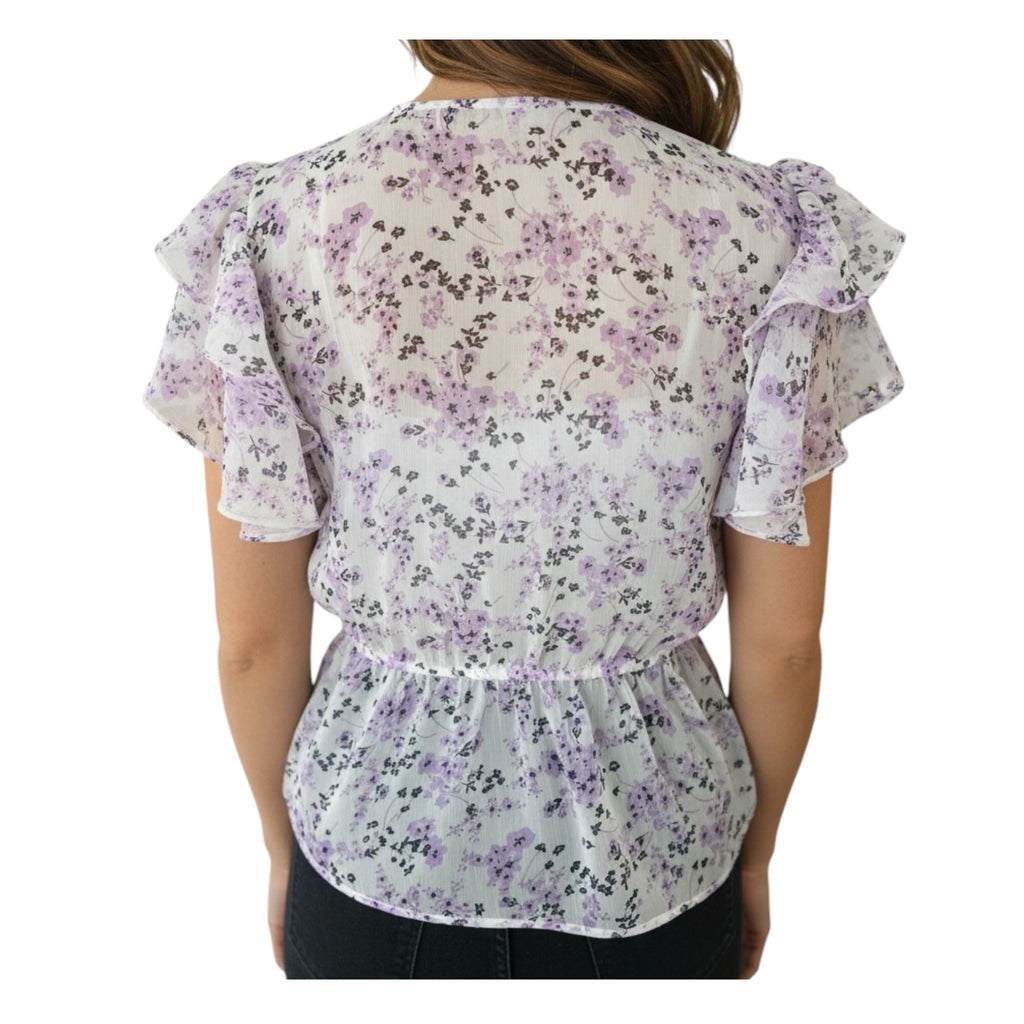 Lavender Lace Top